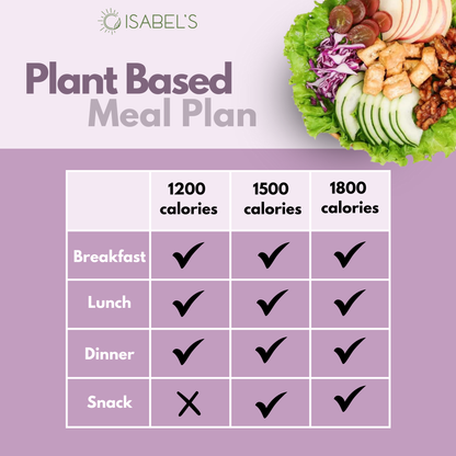 Plant Based Meal Plan